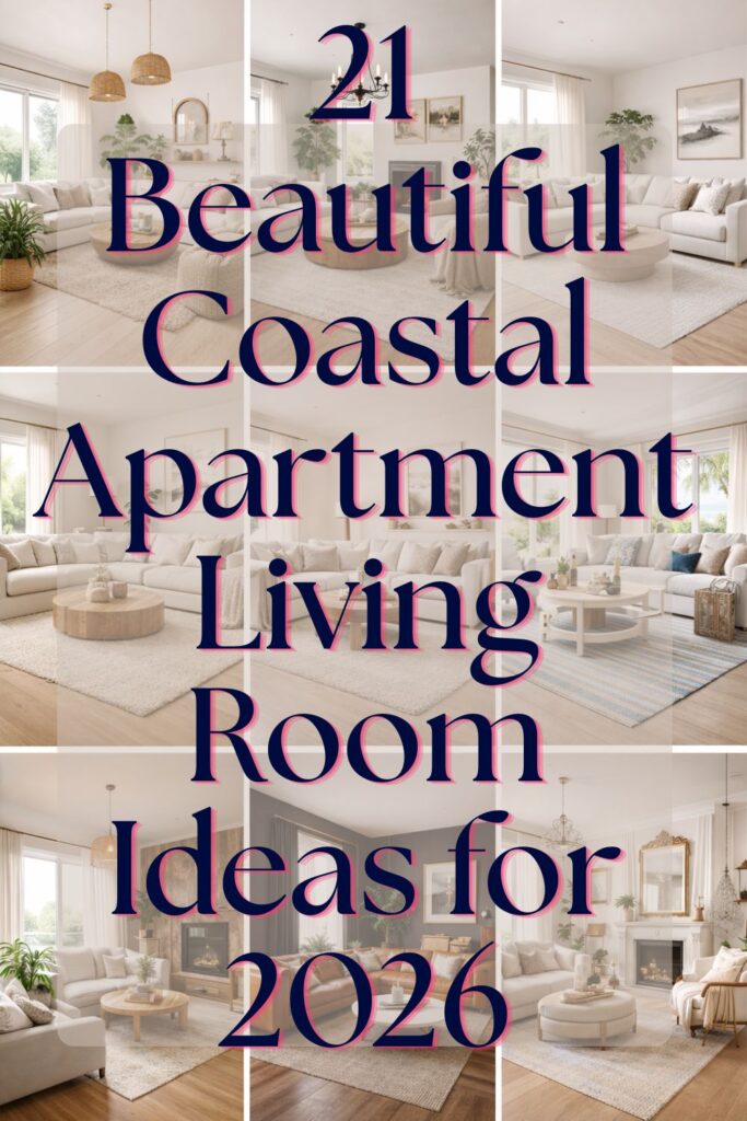 21 Beautiful Coastal Apartment Living Room Ideas for 2026